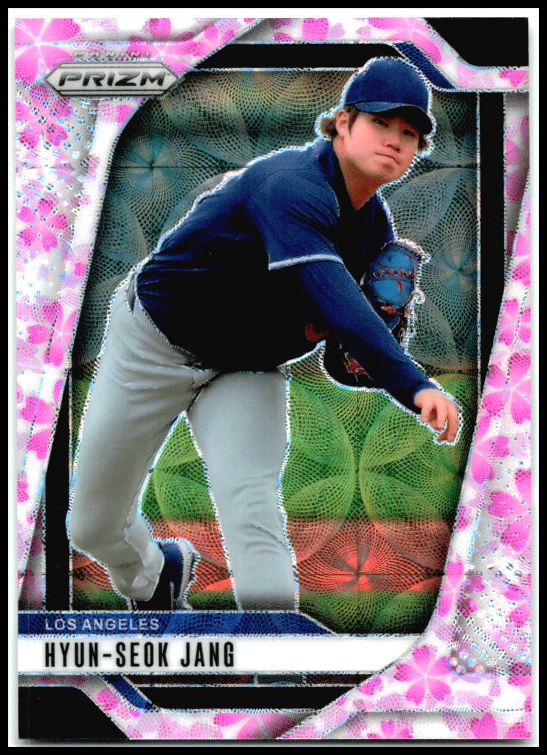 2025 Panini Prizm Cherry Blossom Prizms #258 Hyun-Seok Jang Dodgers