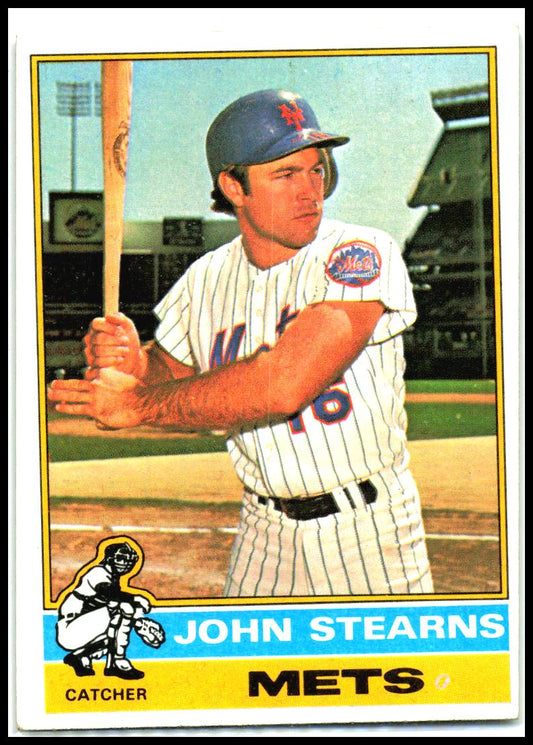 1976 Topps #633 John Stearns RC New York Mets