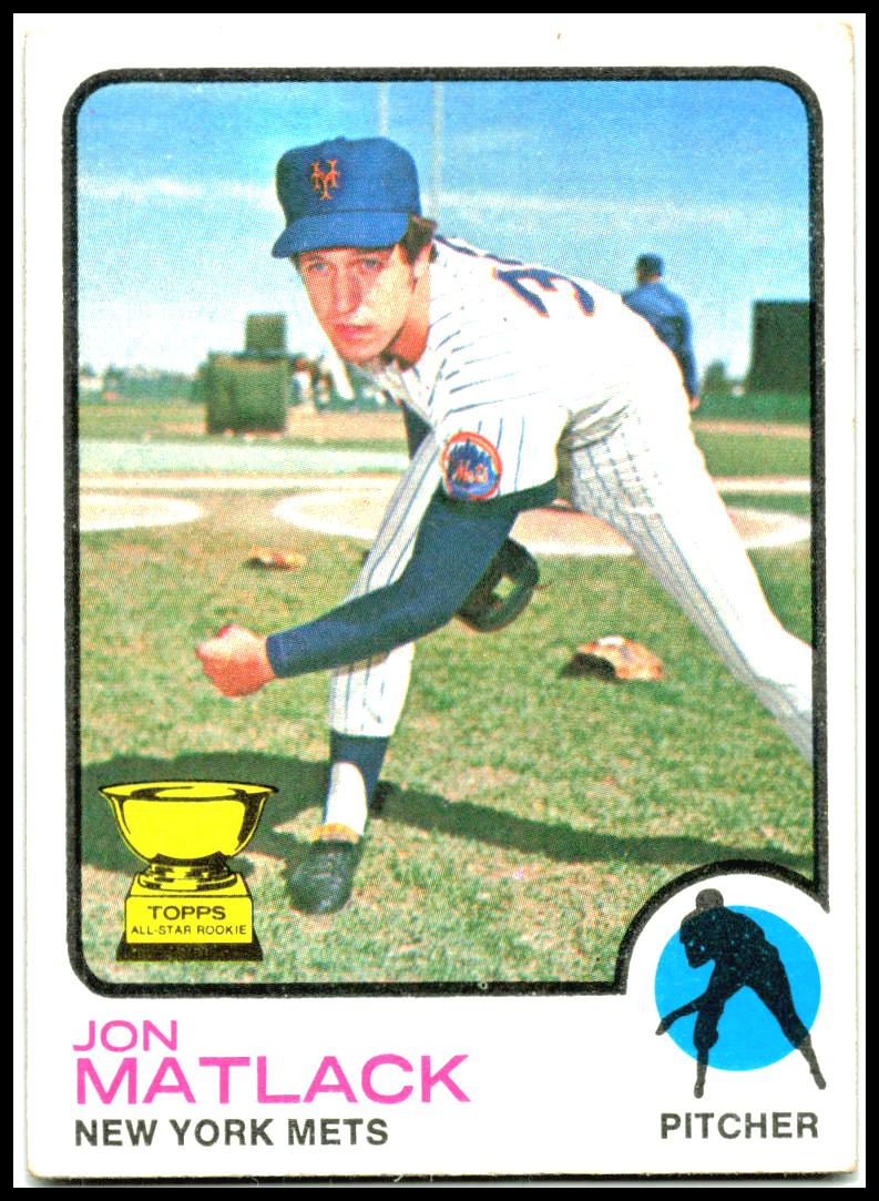 1973 Topps #55 Jon Matlack New York Mets