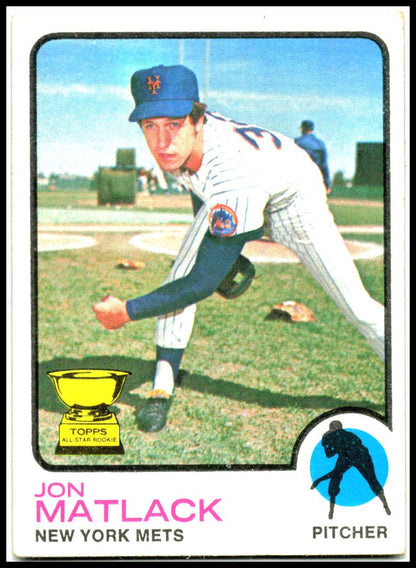 1973 Topps #55 Jon Matlack New York Mets