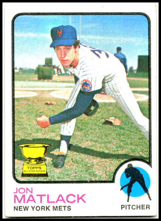 1973 Topps #55 Jon Matlack New York Mets