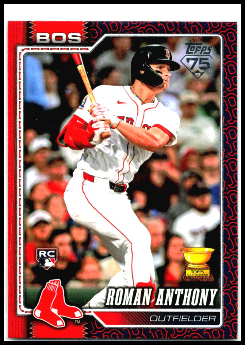 2026 Topps Team Color Border Variation SP #189 Roman Anthony Boston Red Sox