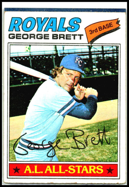 1977 Topps #580 George Brett Kansas City Royals