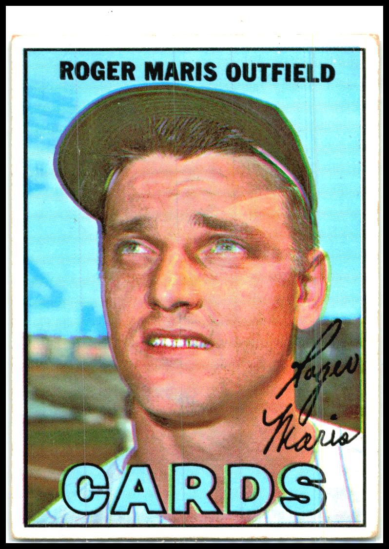 1967 Topps #45 Roger Maris St. Louis Cardinals