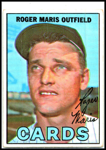 1967 Topps #45 Roger Maris St. Louis Cardinals