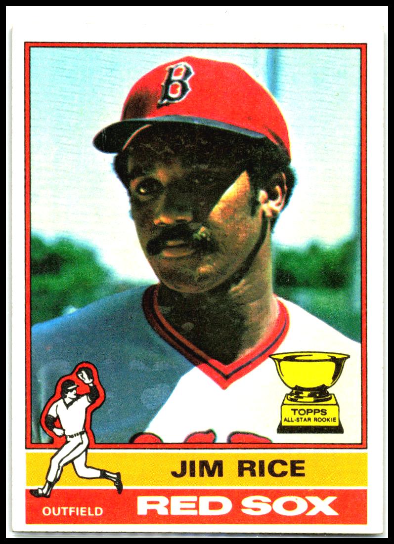 1976 Topps #340 Jim Rice Boston Red Sox