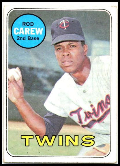 1969 Topps #510 Rod Carew Minnesota Twins