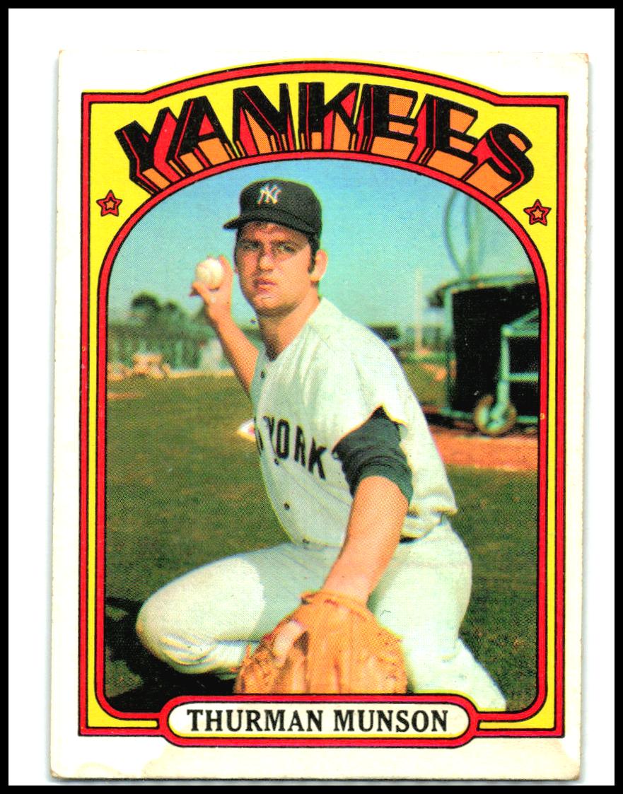 1972 Topps #441 Thurman Munson New York Yankees