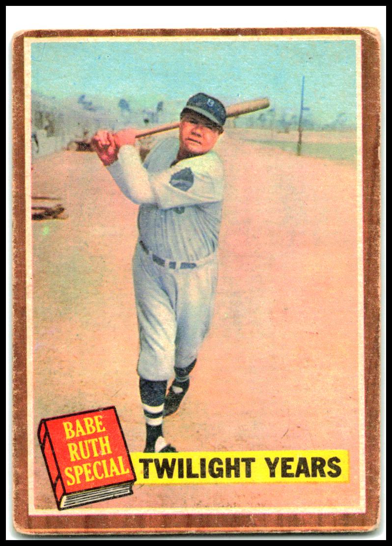 1962 Topps #141b Twilight Years Boston Braves