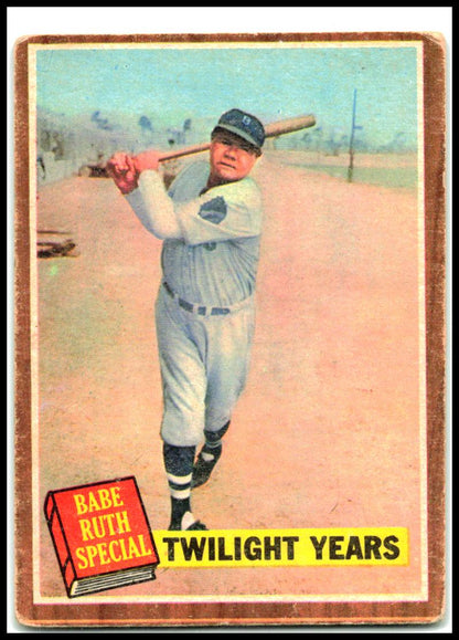 1962 Topps #141b Twilight Years Boston Braves