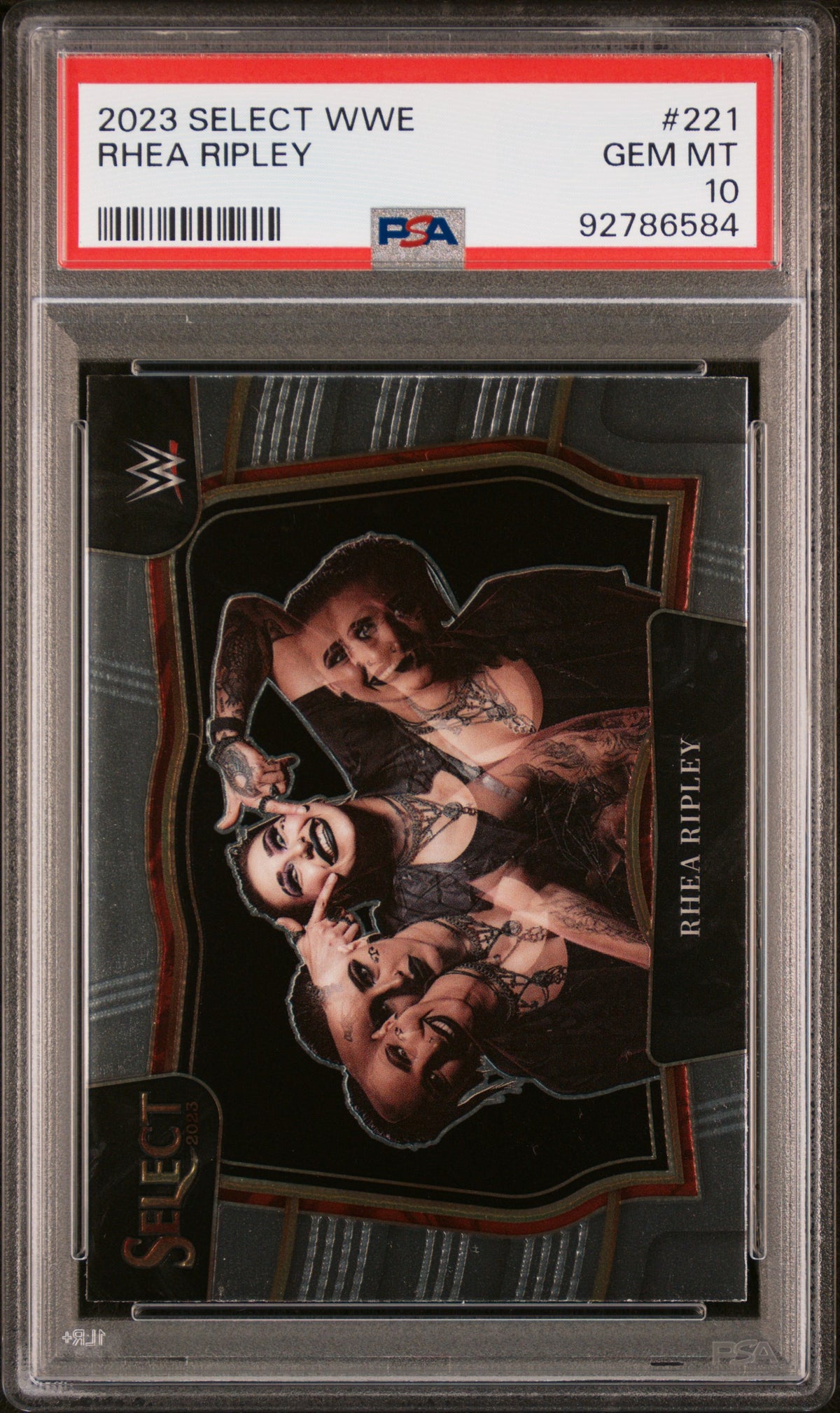 2023 Panini Select Wwe #221 Rhea Ripley