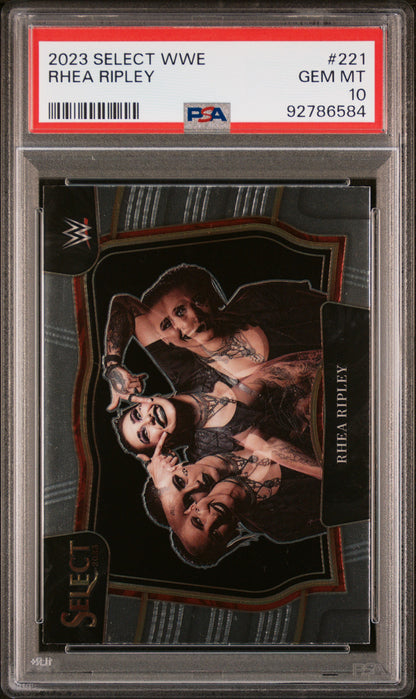 2023 Panini Select Wwe #221 Rhea Ripley