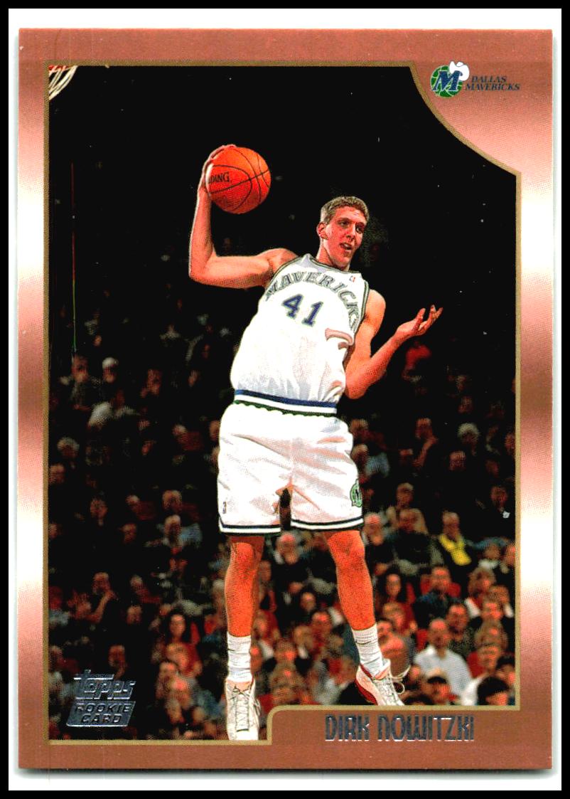 1998-99 Topps #154 Dirk Nowitzki RC Dallas Mavericks