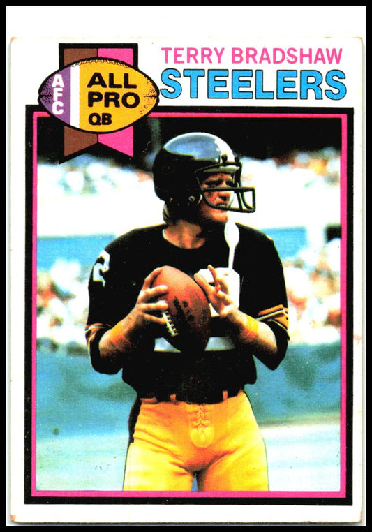 1979 Topps #500 Terry Bradshaw Pittsburgh Steelers