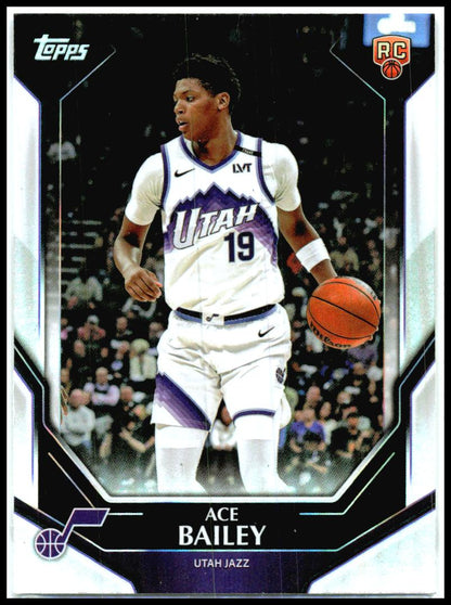 2025-26 Topps Topps Collector Kit #NBA-8 Ace Bailey Utah Jazz