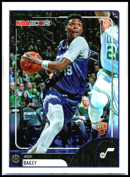 2025-26 Hoops #38 Ace Bailey RC Utah Jazz