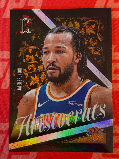2025-26 Topps Signature Class Aristocrats #AR-11 Jalen Brunson New York Knicks