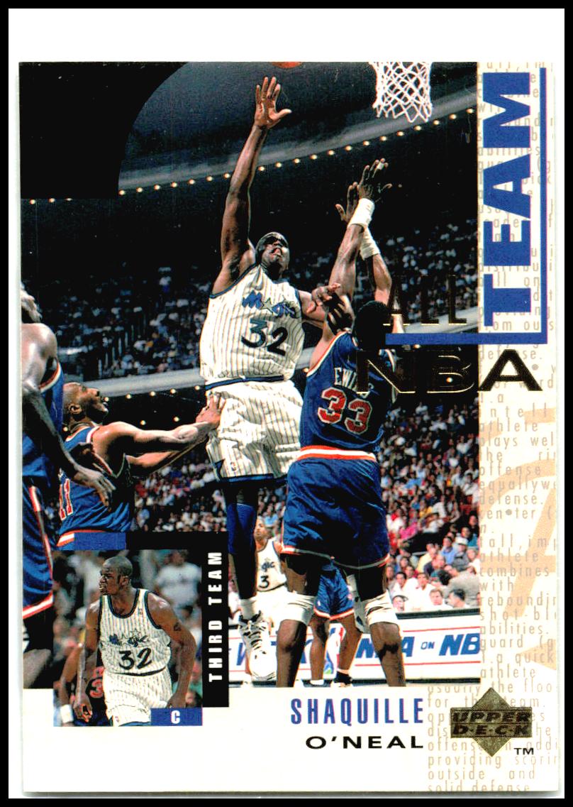 1994-95 Upper Deck #23 Shaquille O'Neal Orlando Magic
