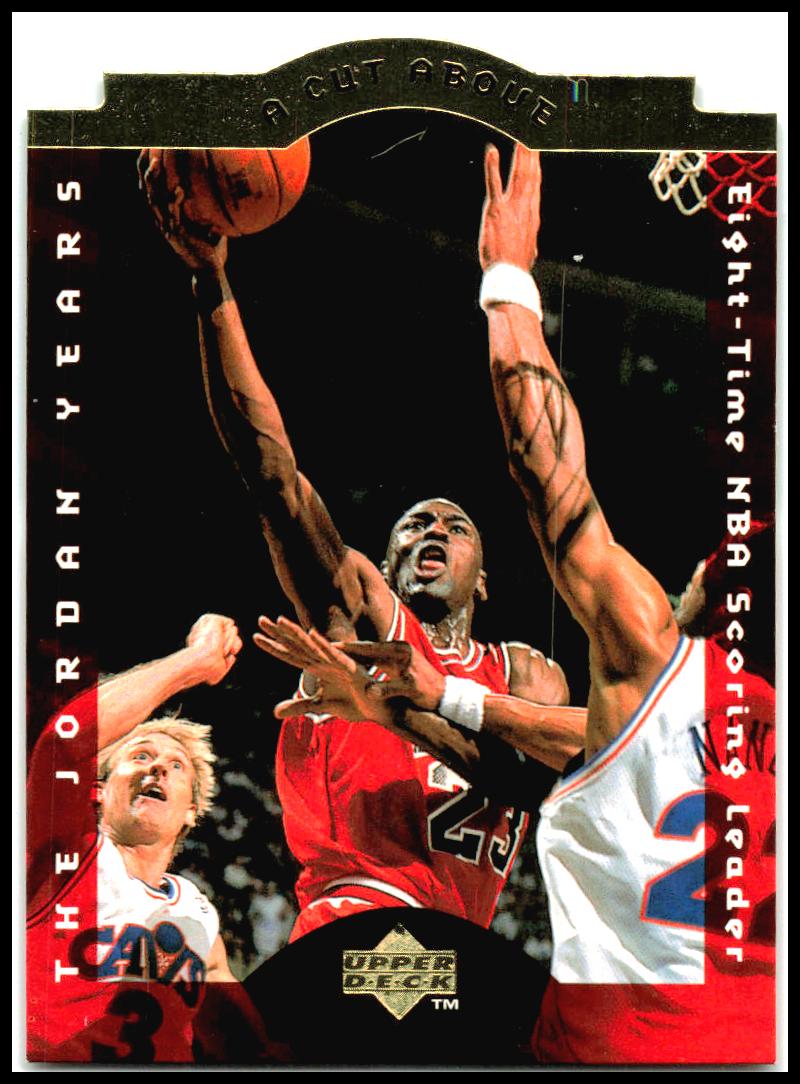 1996-97 Collector's Choice A Cut Above: The Jordan Years #CA2 Michael Jordan