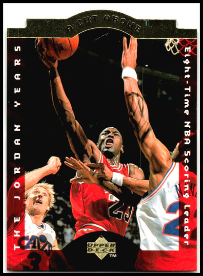 1996-97 Collector's Choice A Cut Above: The Jordan Years #CA2 Michael Jordan