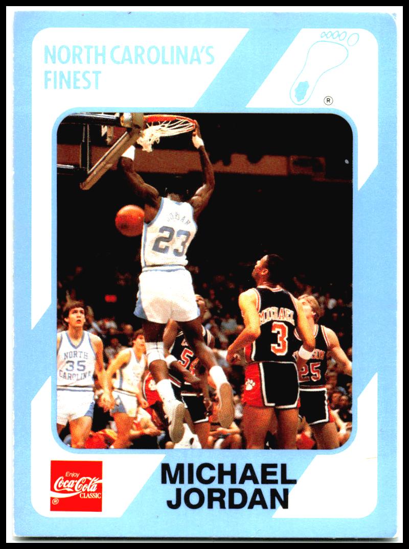 1989 Collegiate Collection North Carolina's Finest #15 Michael Jordan Tar Heels