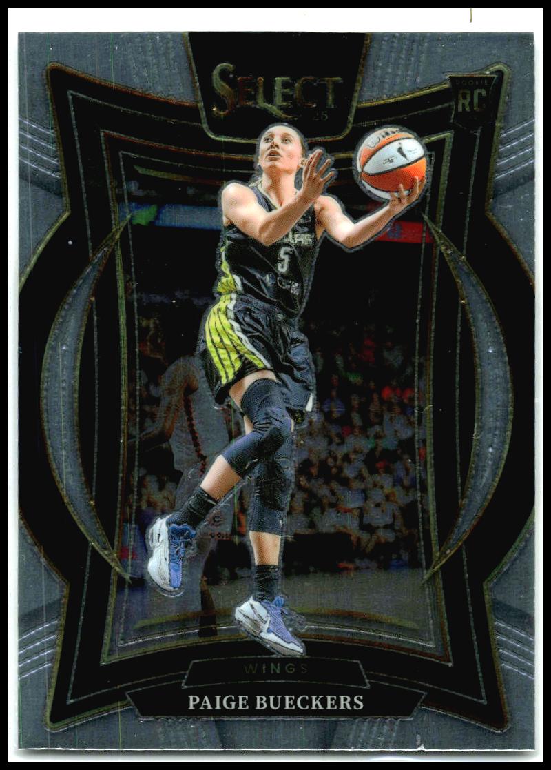 2025 Panini Select WNBA #25 Paige Bueckers RC Dallas Wings