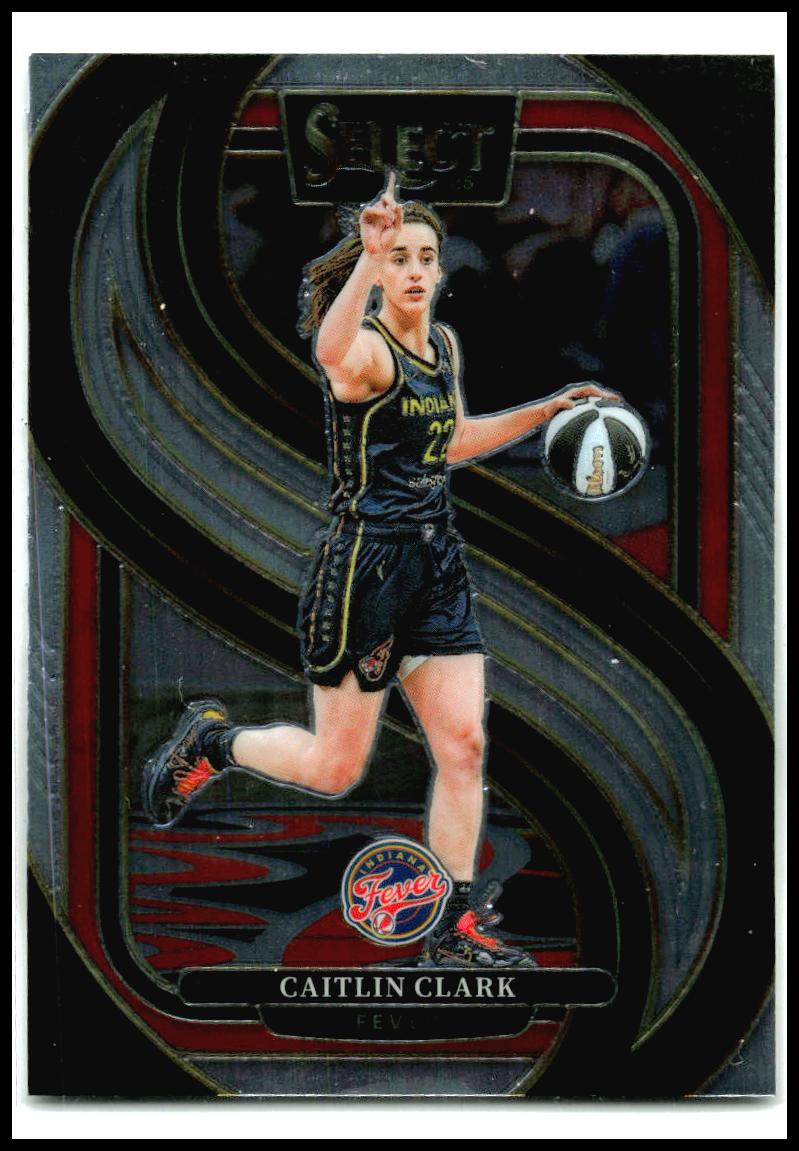 2025 Panini Select WNBA #140 Caitlin Clark Indiana Fever