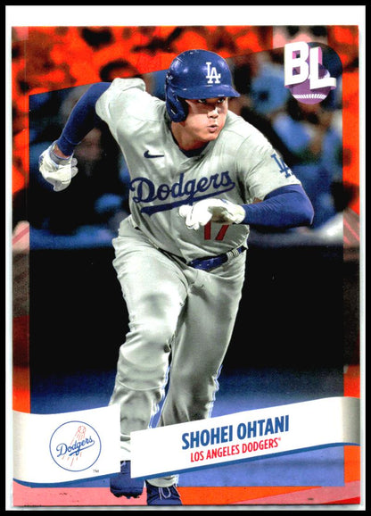 2024 Topps Big League Electric Orange #1 Shohei Ohtani Los Angeles Dodgers