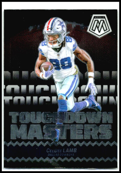 2024 Panini Mosaic Touchdown Masters #TM-CDL CeeDee Lamb Dallas Cowboys