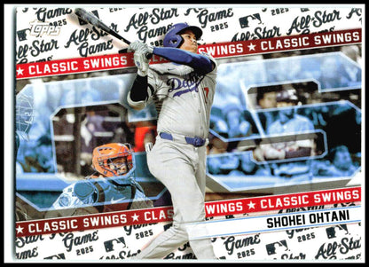 2025 Topps All-Star Game Classic Swings #CS-17 Shohei Ohtani Los Angeles Dodgers