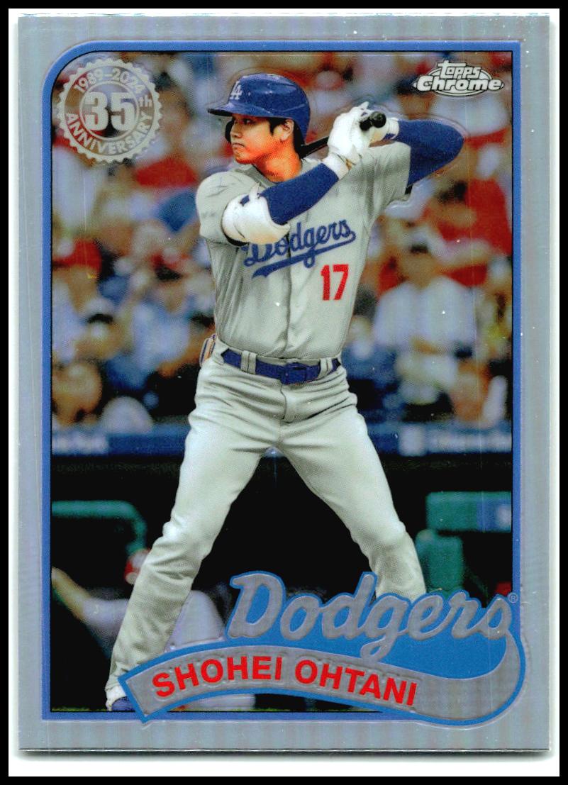 2024 Topps Chrome 1989 Topps 35th Anniversary #89CB-5 Shohei Ohtani Dodgers