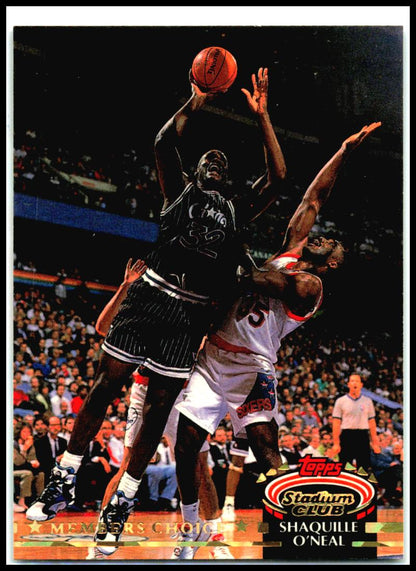 1992-93 Stadium Club #201 Shaquille O'Neal Orlando Magic