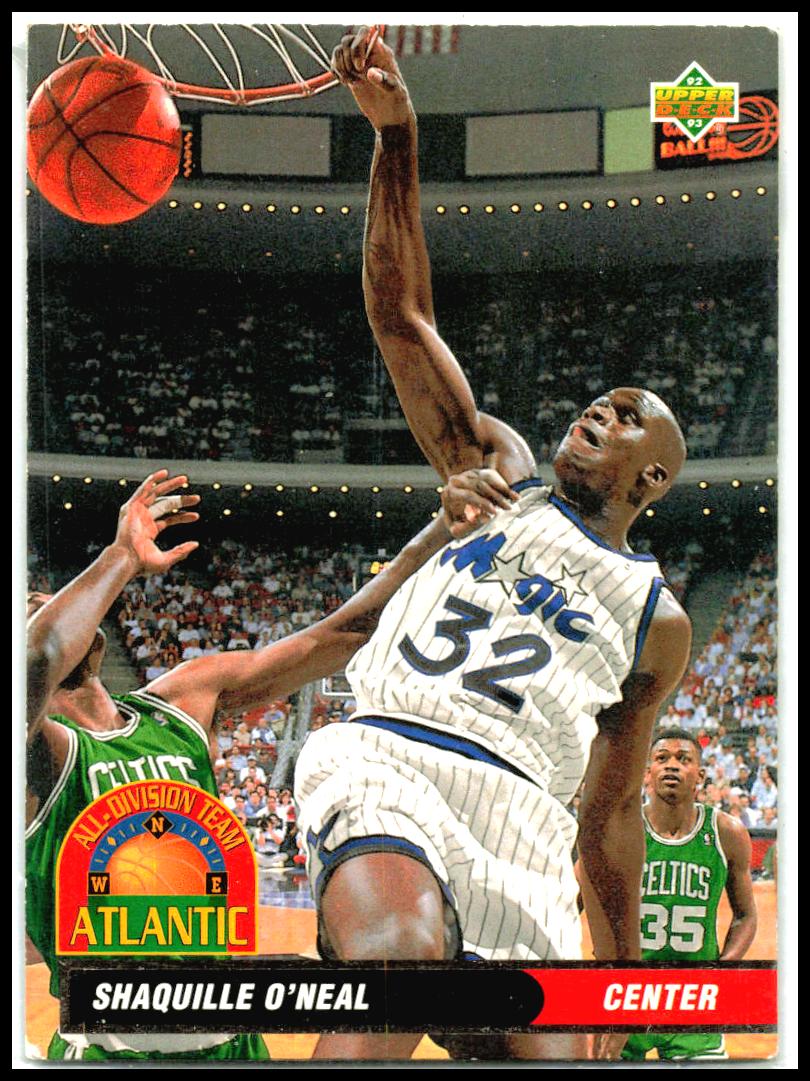 1992-93 Upper Deck #AD1 Shaquille O'Neal Orlando Magic