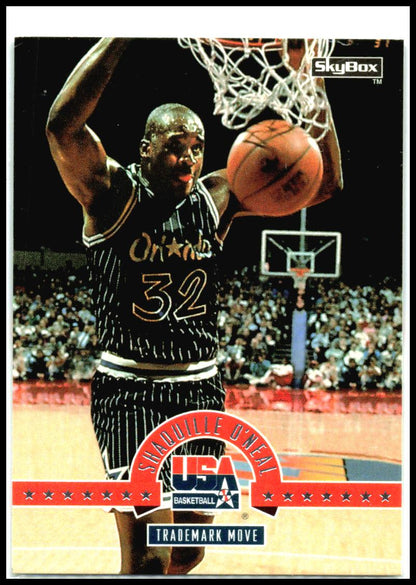 1994 SkyBox USA #71 Shaquille O'Neal USA