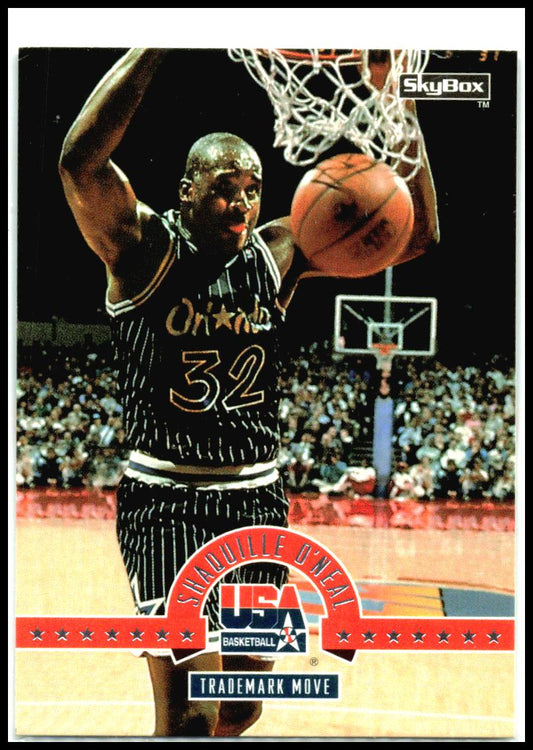 1994 SkyBox USA #71 Shaquille O'Neal USA