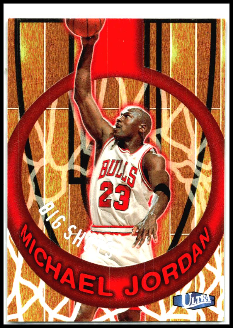 1997-98 Ultra Big Shots #1 BS Michael Jordan Chicago Bulls