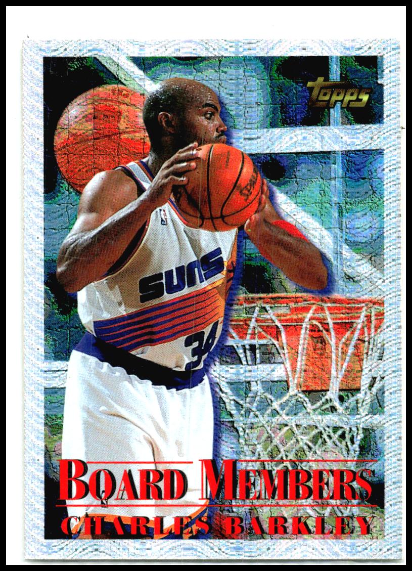 1996-97 Topps Season's Best #9 Charles Barkley Phoenix Suns