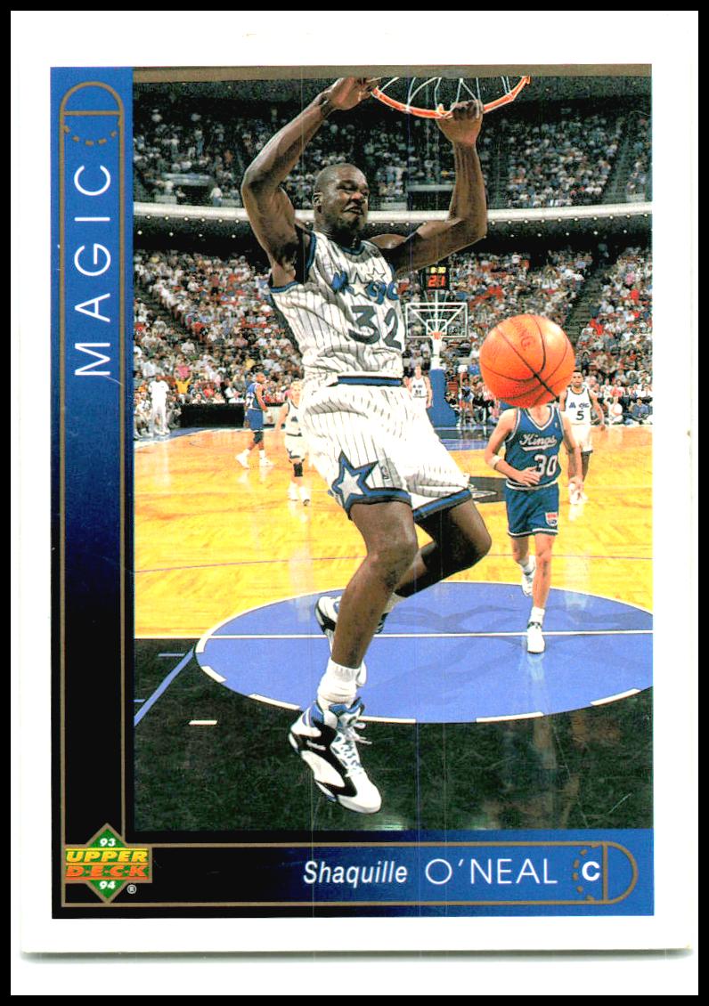 1993-94 Uper Deck #300 Shaquille O'Neal Orlando Magic