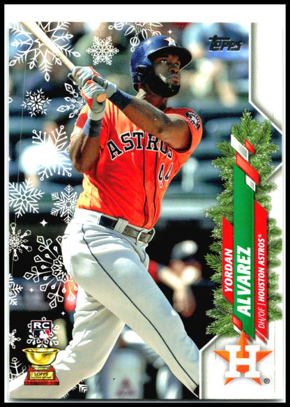 2020 Topps Holiday #HW105 Yordan Alvarez RC Houston Astros