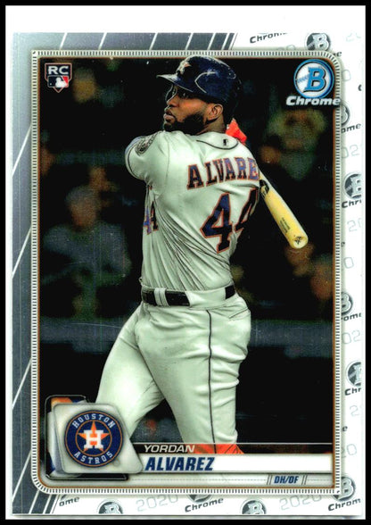 2020 Bowman Chrome #25 Yordan Alvarez RC Houston Astros