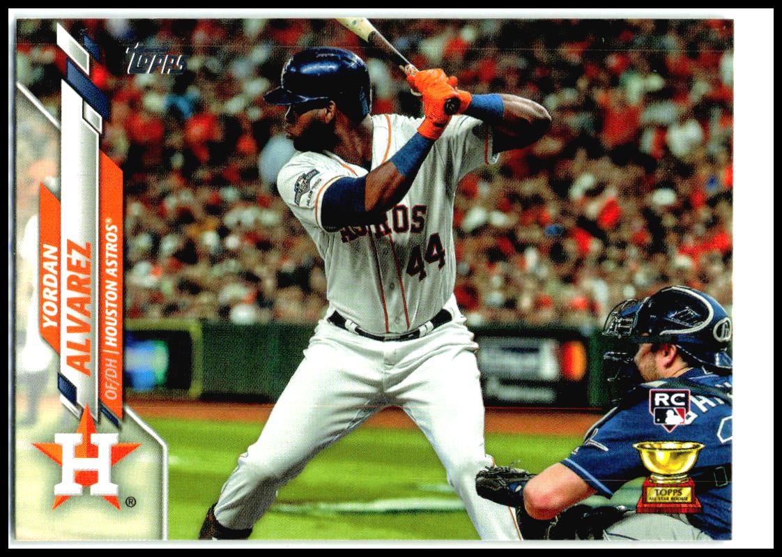 2020 Topps Factory Set Bonus: Rookie Image Variation #276 Yordan Alvarez Astros