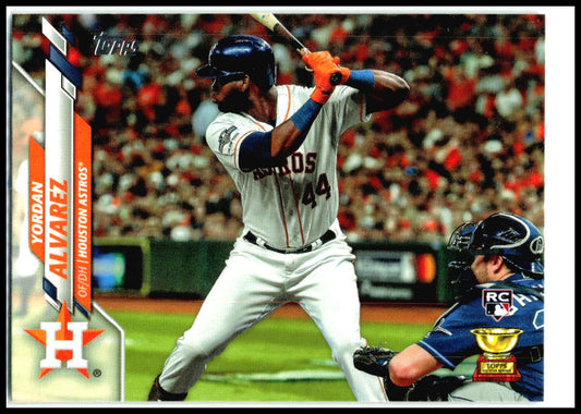 2020 Topps Factory Set Bonus: Rookie Image Variation #276 Yordan Alvarez Astros