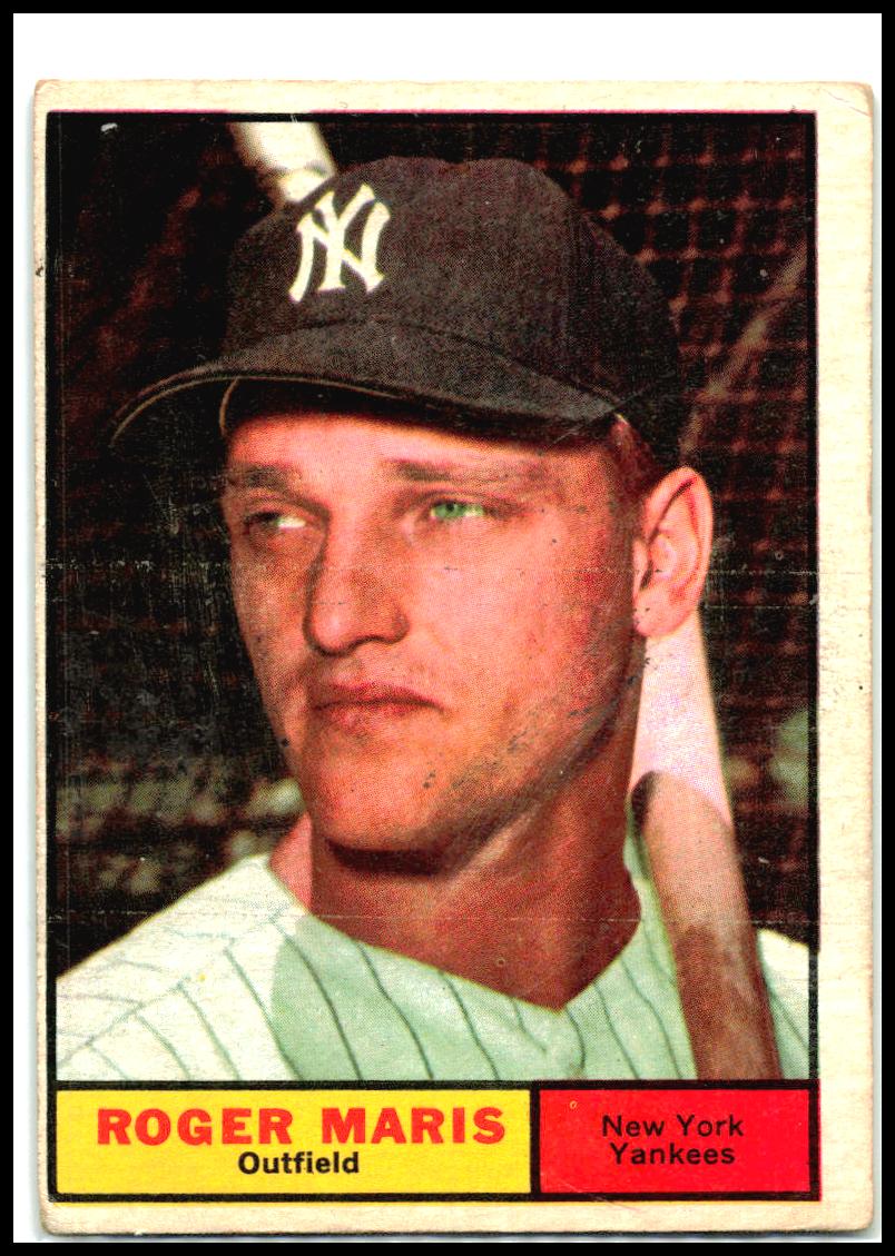 1961 Topps #2 Roger Maris New York Yankees