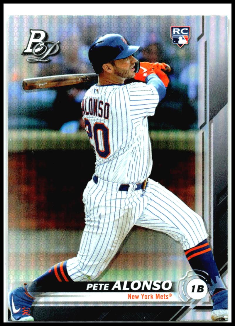 2019 Bowman Platinum #20 Pete Alonso RC New York Mets