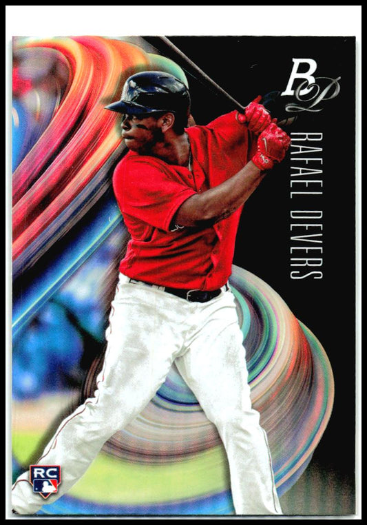2018 Bowman Platinum #2 Rafael Devers RC Boston Red Sox