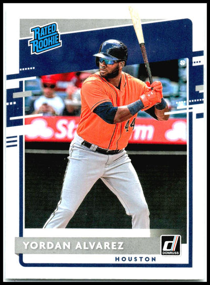 2020 Donruss #45 Yordan Alvarez RC Houston Astros