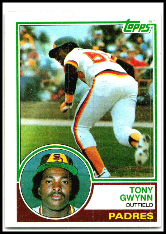 1983 Topps #482 Tony Gwynn RC San Diego Padres