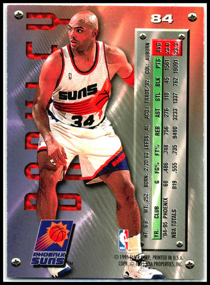 1995-96 Metal Silver Spotlight #84 Charles Barkley Phoenix Suns