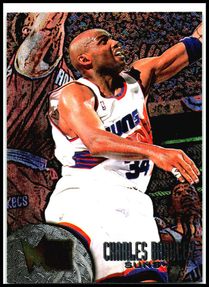 1995-96 Metal Silver Spotlight #84 Charles Barkley Phoenix Suns