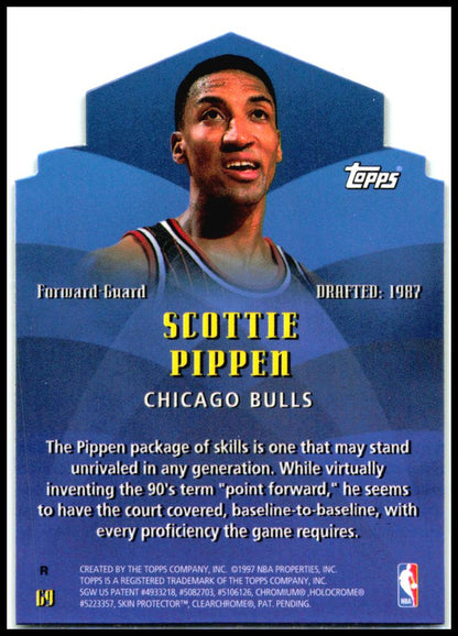 1997-98 Topps Generations Refractors #G9 Scottie Pippen Chicago Bulls